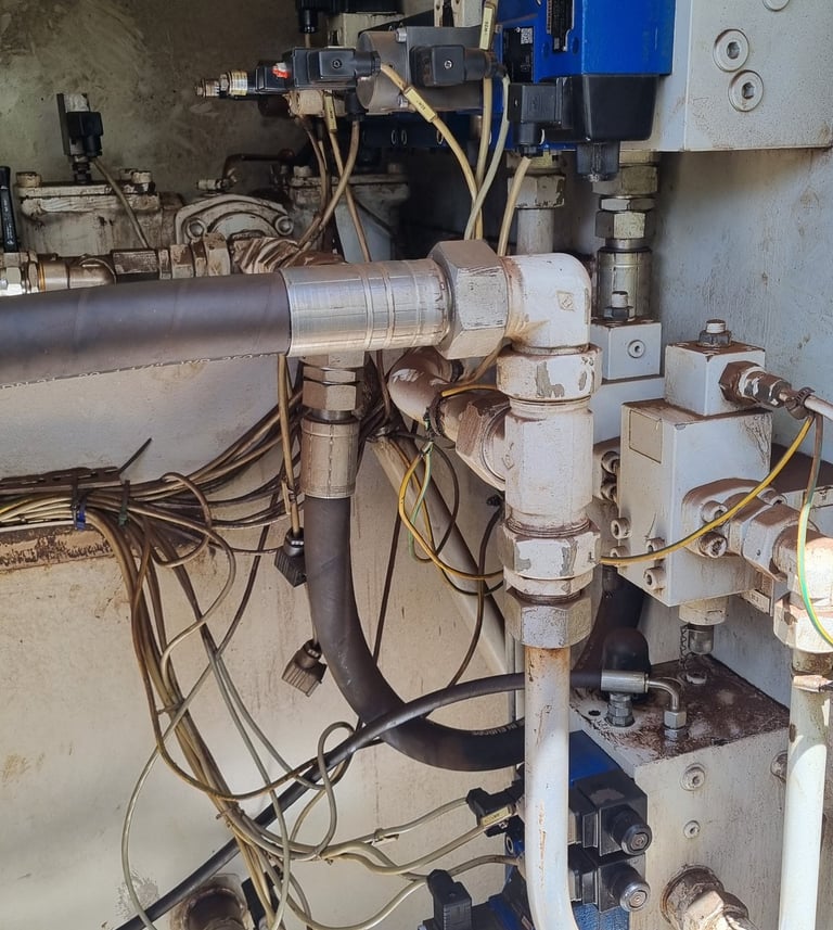 roue pelle, mine, industrie, maintenance industrielle
