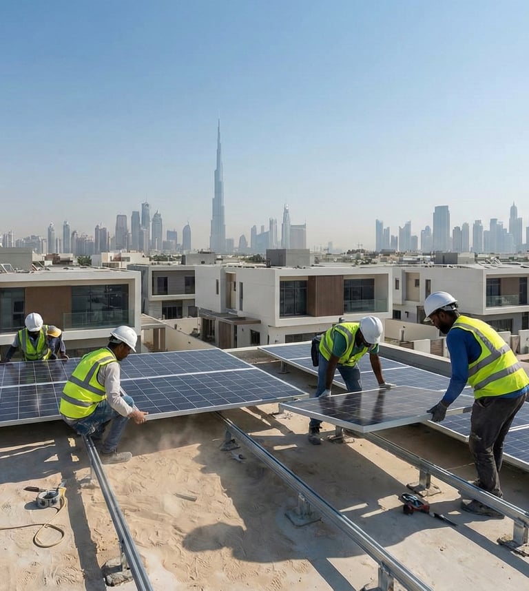 Solar Installation Jumeirah