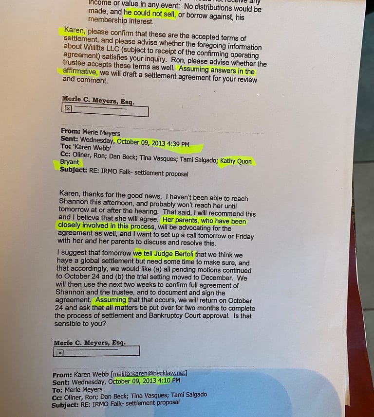 Yeah go to Judge Bertolli in Santa Rosa