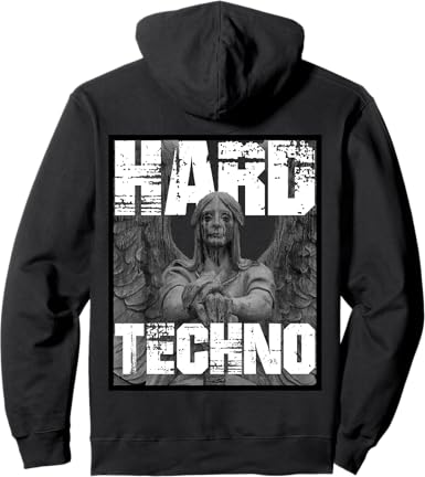 sudadera hombre hard techno