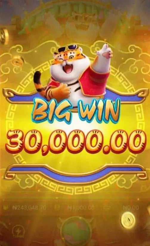 Super Big Win Fortune Tiger - Resultado épico de 30000x no tigre