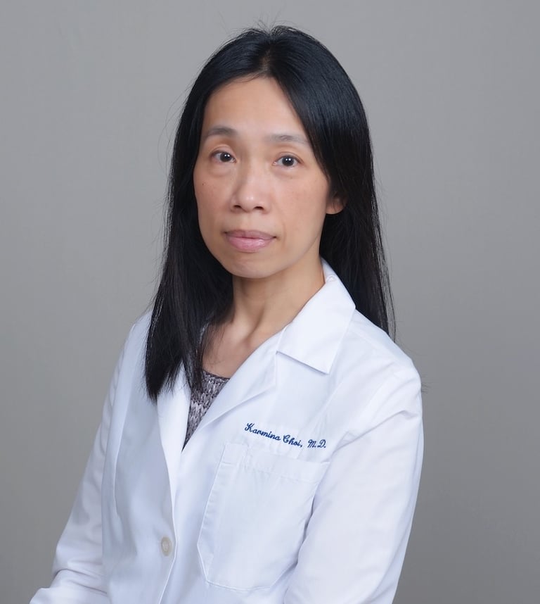 Karmina Choi, MD FACS. Fellowship-trained colorectal surgeon. Fort Lee, NJ