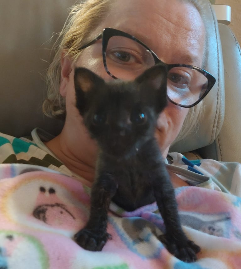 Baby bean at just a few weeks old in 2023