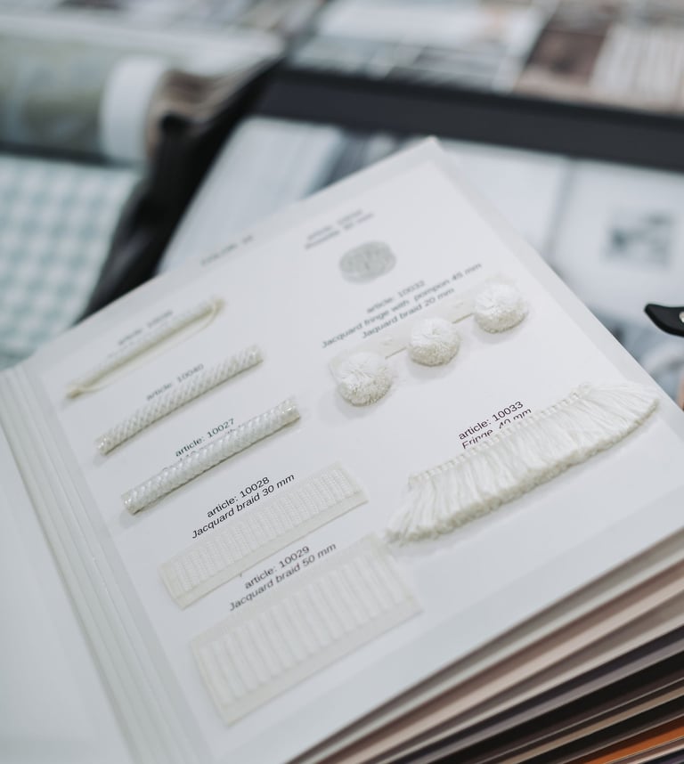 Užuolaidų kutai, personalizacija, pasirinkimo pavyzdžiai