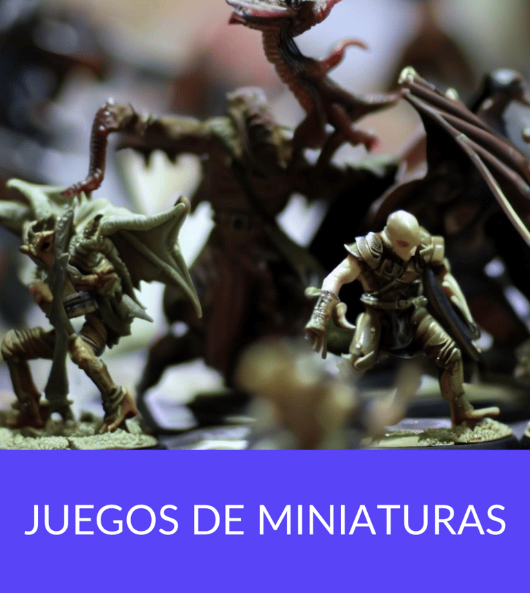 juegos de miniaturas y sets de miniaturas