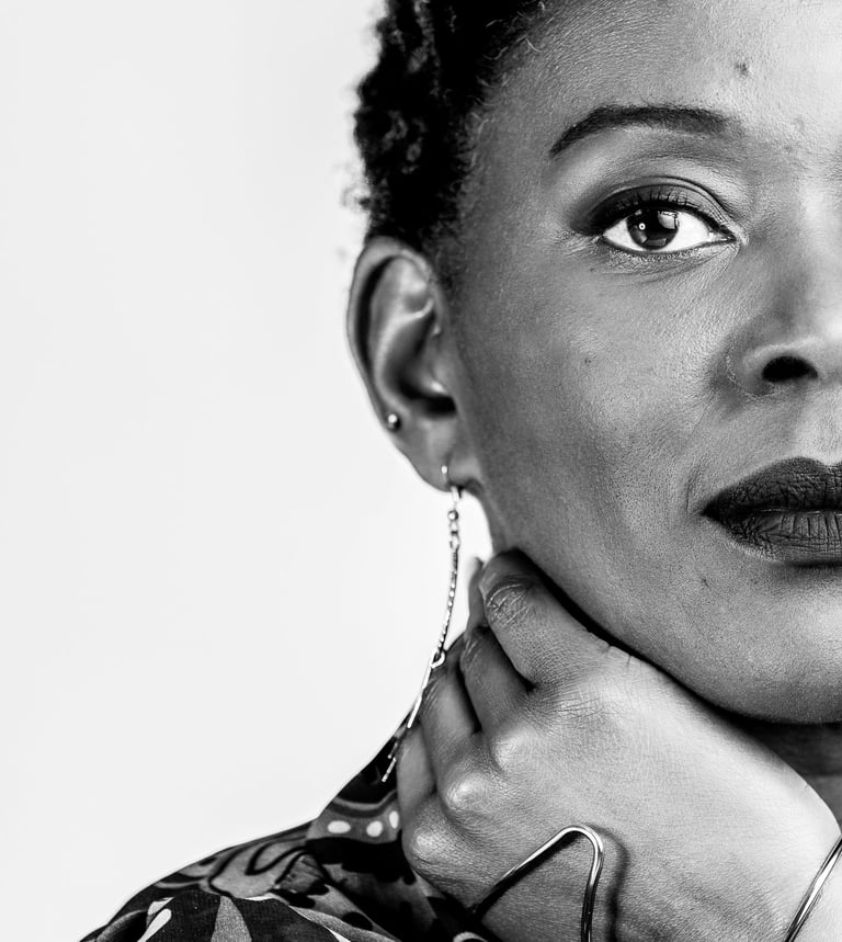 a beautiful black woman