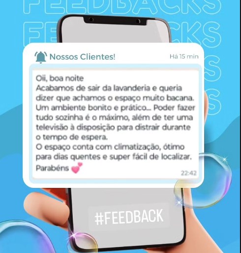 Feedback de nossos clientes! Veja como é fácil, prático e barato lavar suas roupas na Selava Express