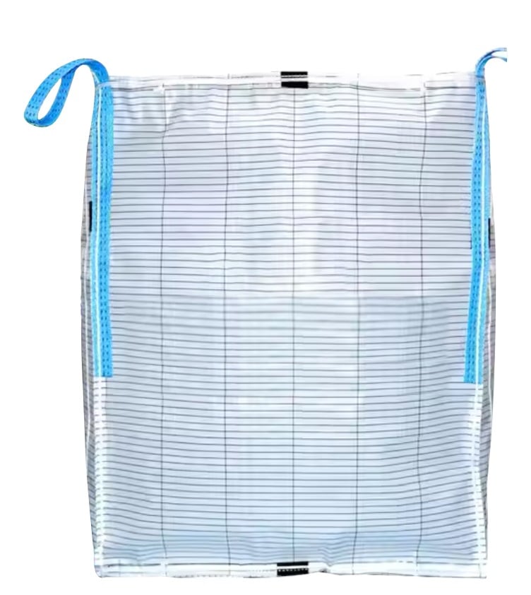 Large capacity woven container bag for minerals