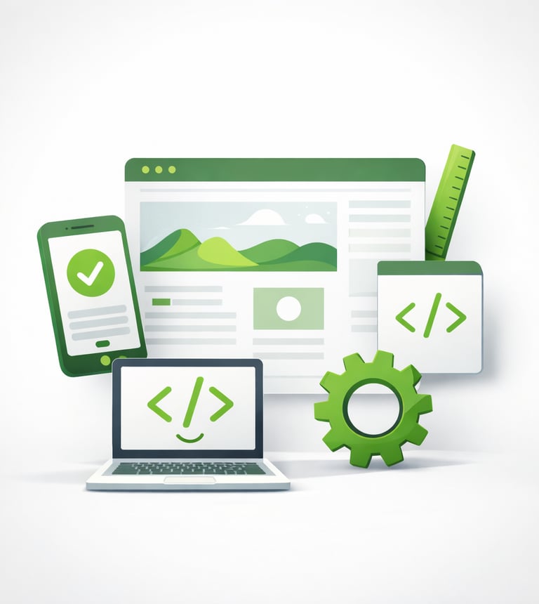 Pour concevoir une présence en ligne efficace, compréhensible par vos clients et pensée pour valoris