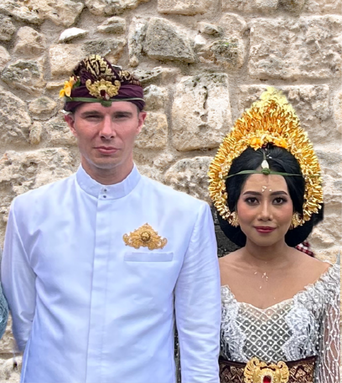 James and Santhi Cintya Dewi Radiant Massage Bali