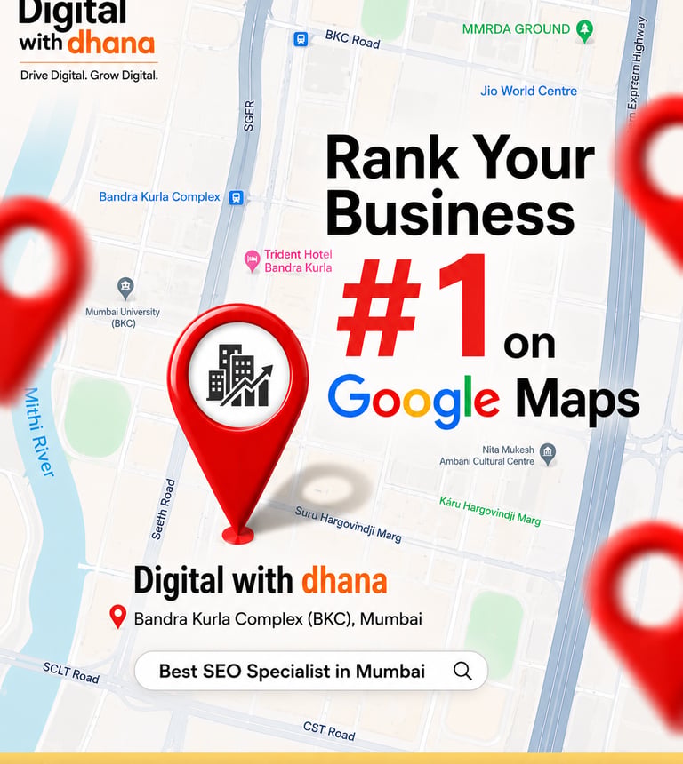 Digital with dhana | Best SEO Specialist in Mumbai offering Google Maps SEO, Local SEO, GMB