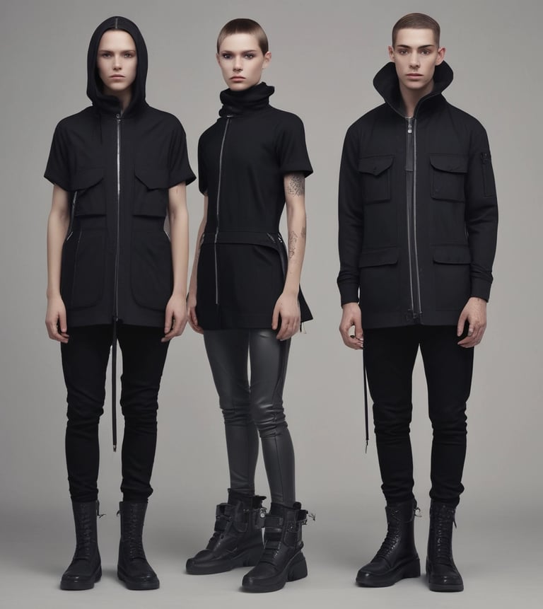 moda techno industrial