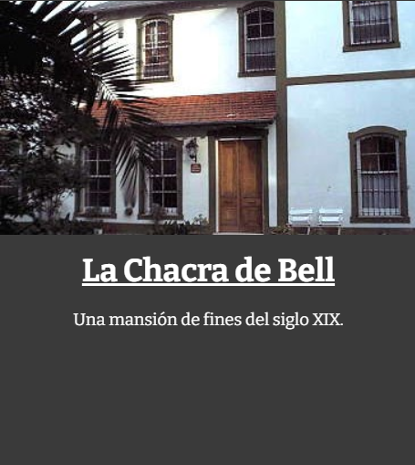 Chacra de Bell Temperley