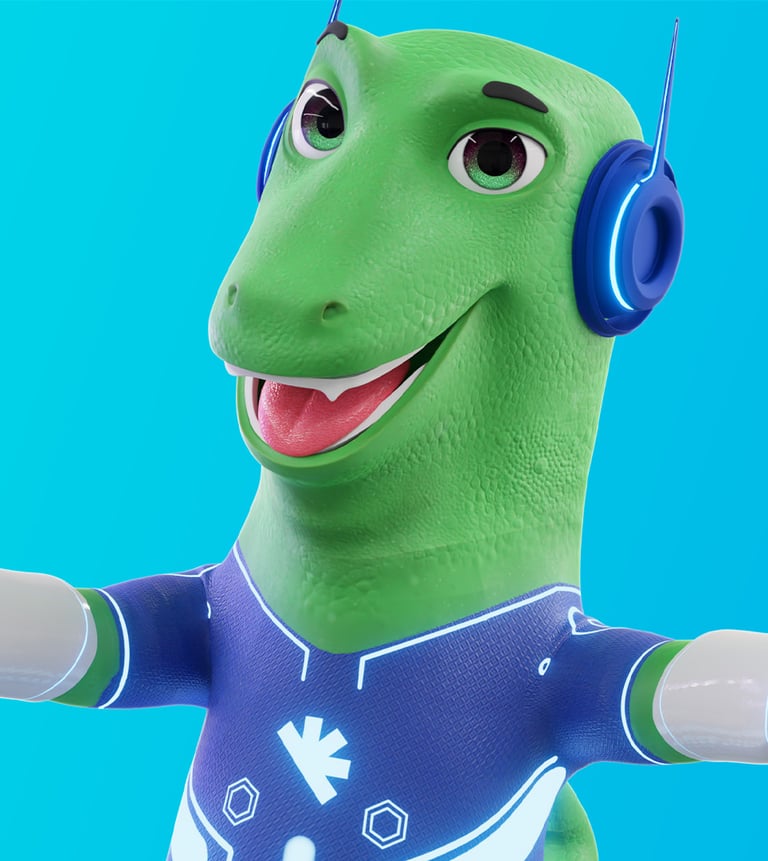 mascote 3d