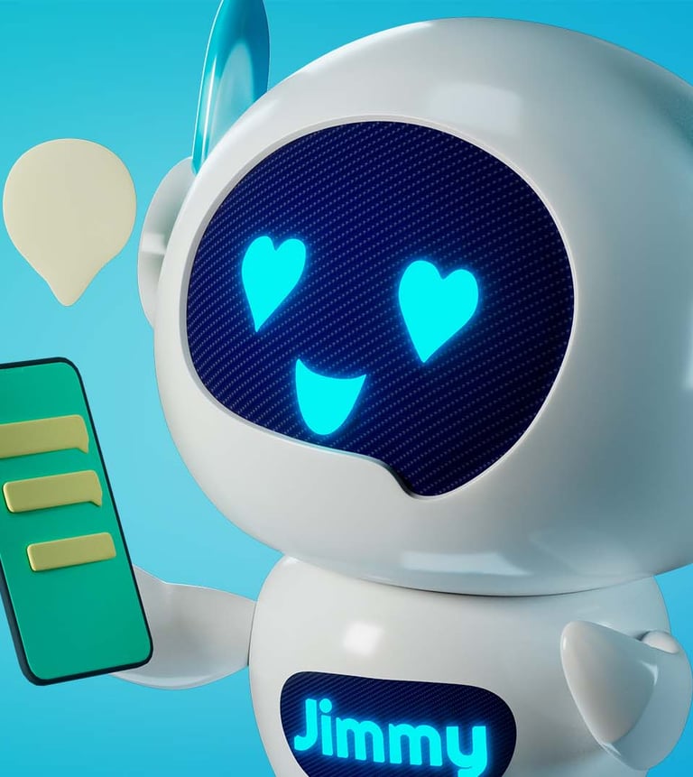 mascote 3D personagem 3D