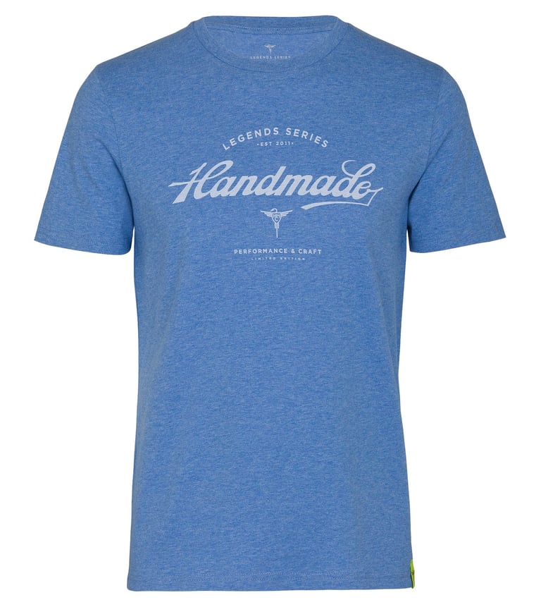 Blue T Shirt by The handmade Cyclist