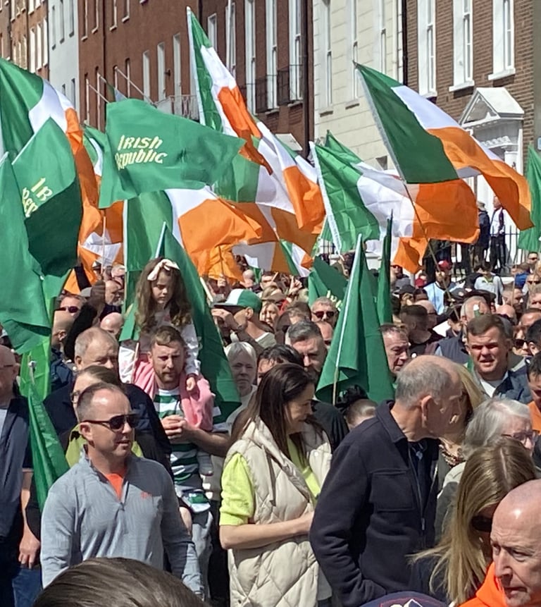 Anti immigration protest 2025