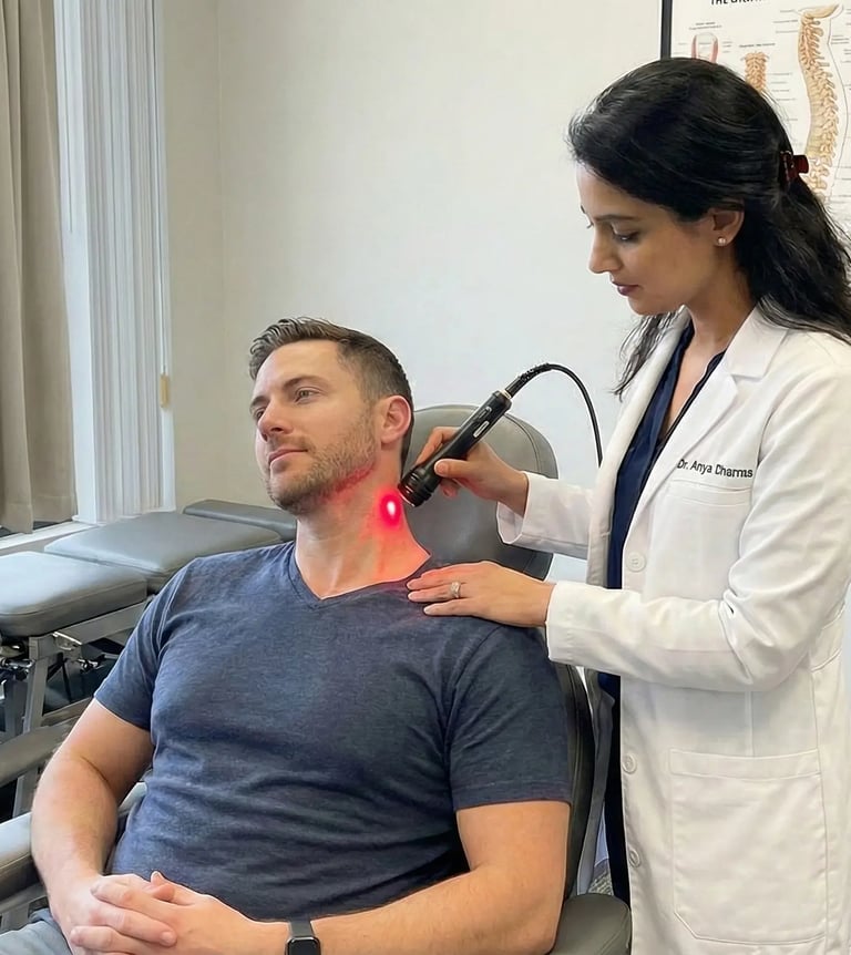 Laser Terapia per il trattamento cervicale