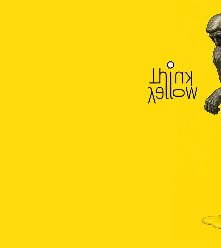 a man in yellow pants and yellow shirt with a yellow shirt