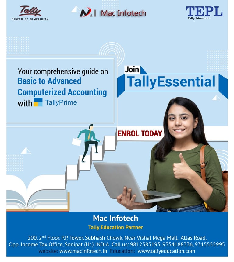 If you are a beginner in the Accounting and Finance domain, then TallyEssential is the course design