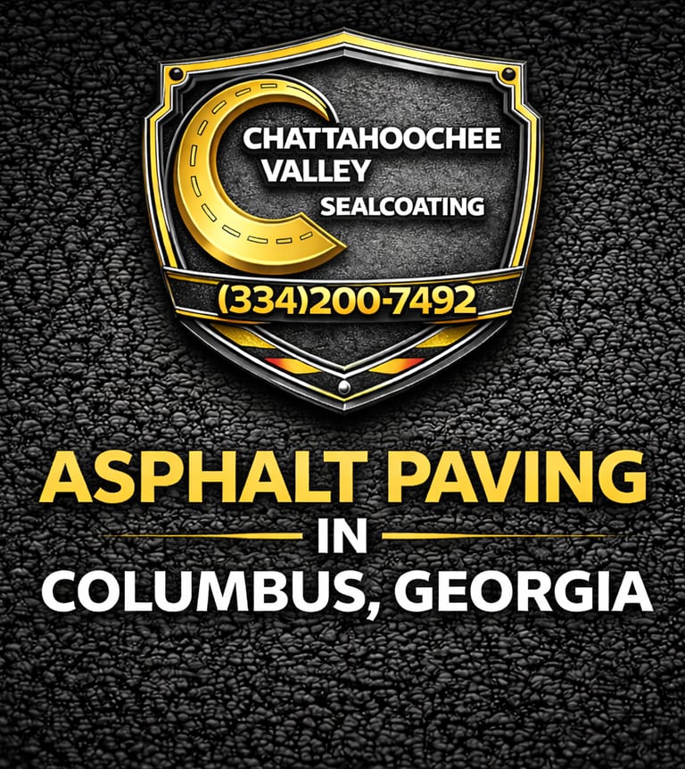 Asphalt Paving in Columbus, Georgia - Chattahoochee Valley Sealcoating