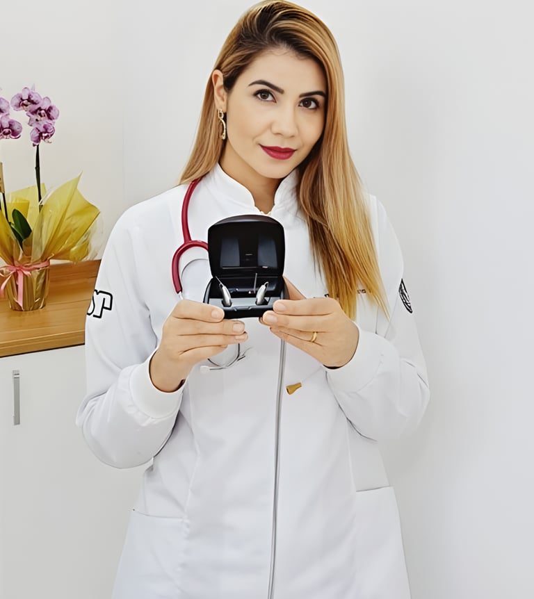 Dra. Thais - Especialista em Reabilitação Auditiva na All Sounds São Caetano do Sul