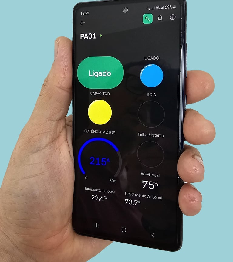 Imagem real do App PA01