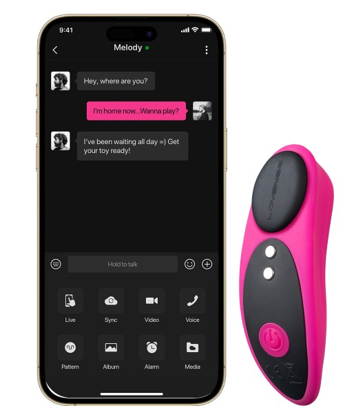 a lovense ferri showing it can be remotely controlled