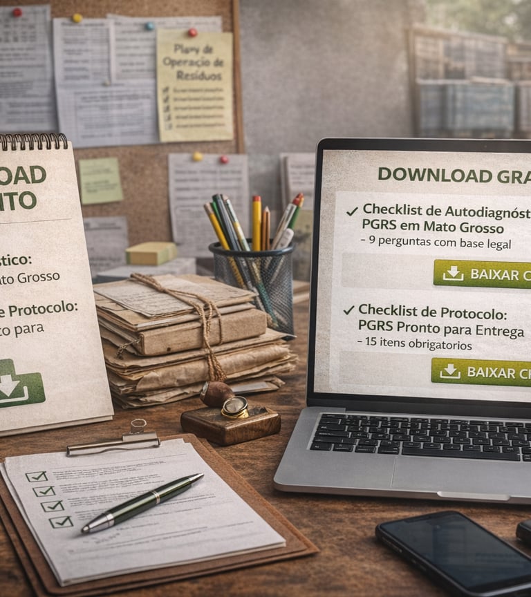 Checklist de PGRS para empresas