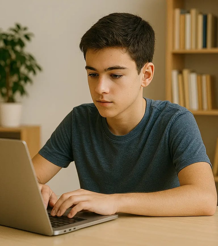 Cours en ligne pour les élèves du secondaire