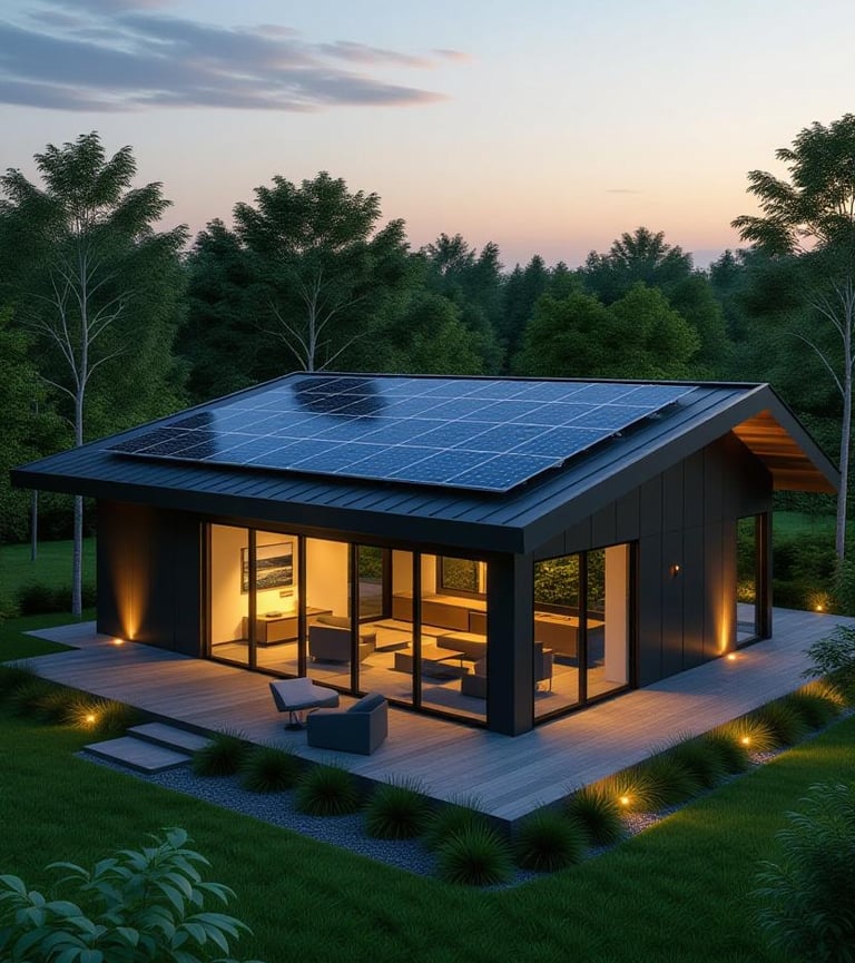 a house with a solar paneled roof and a solar paneled roof celestra solar
