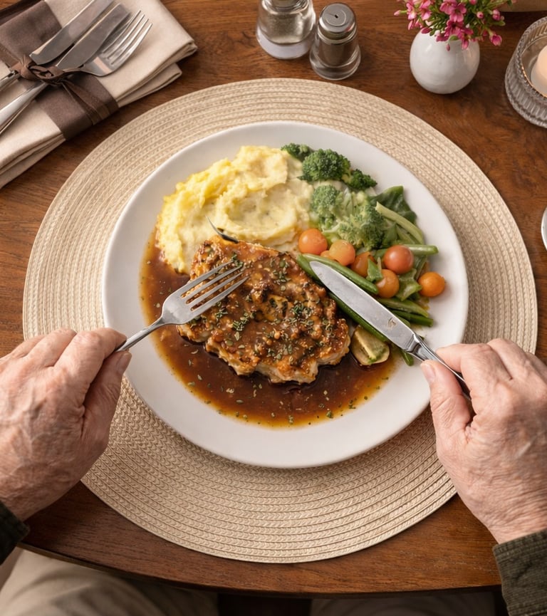 Repas pour les ainés