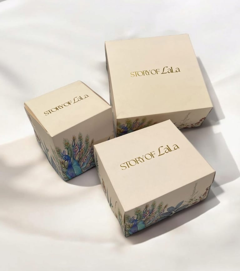 Cake Ivory Box Custom Ecopacking