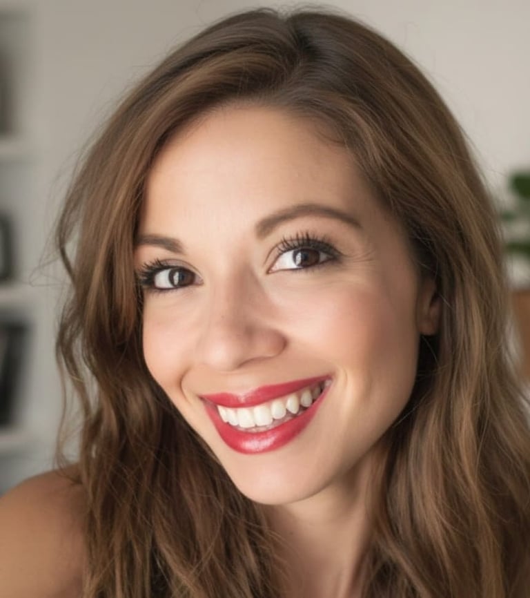 foto mujer psicologa transpersonal sonriendo