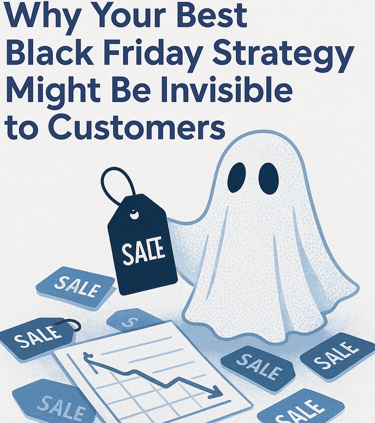 The Silent Revenue Killer: Why Your Best Black Friday Strategy Might Be Invisible to Customers
