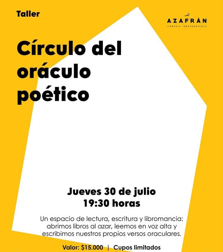 circulo del oraculo poetico azafran