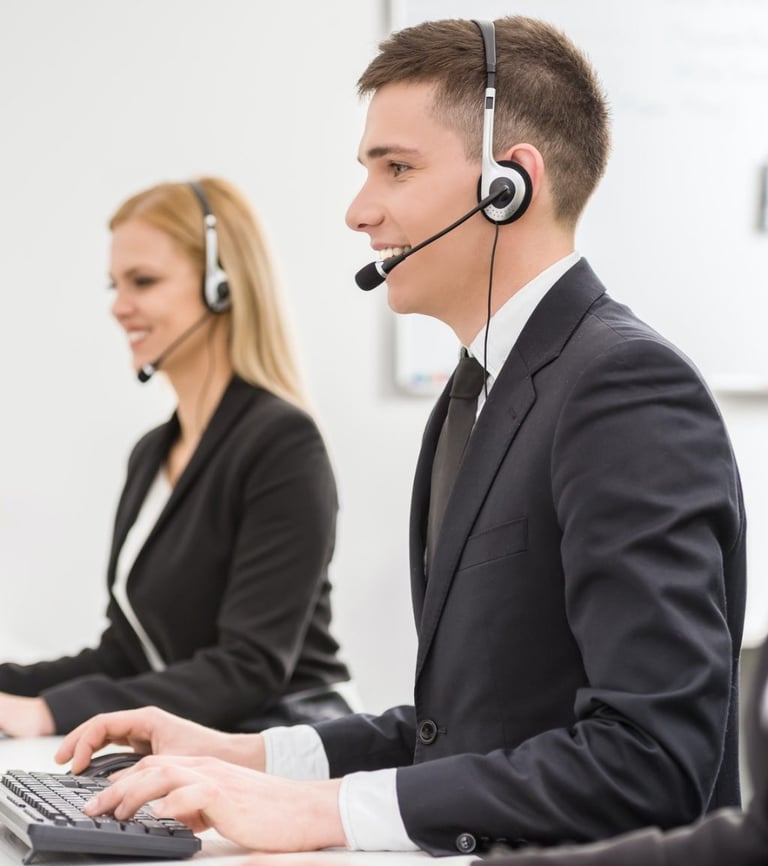 CS staff at work