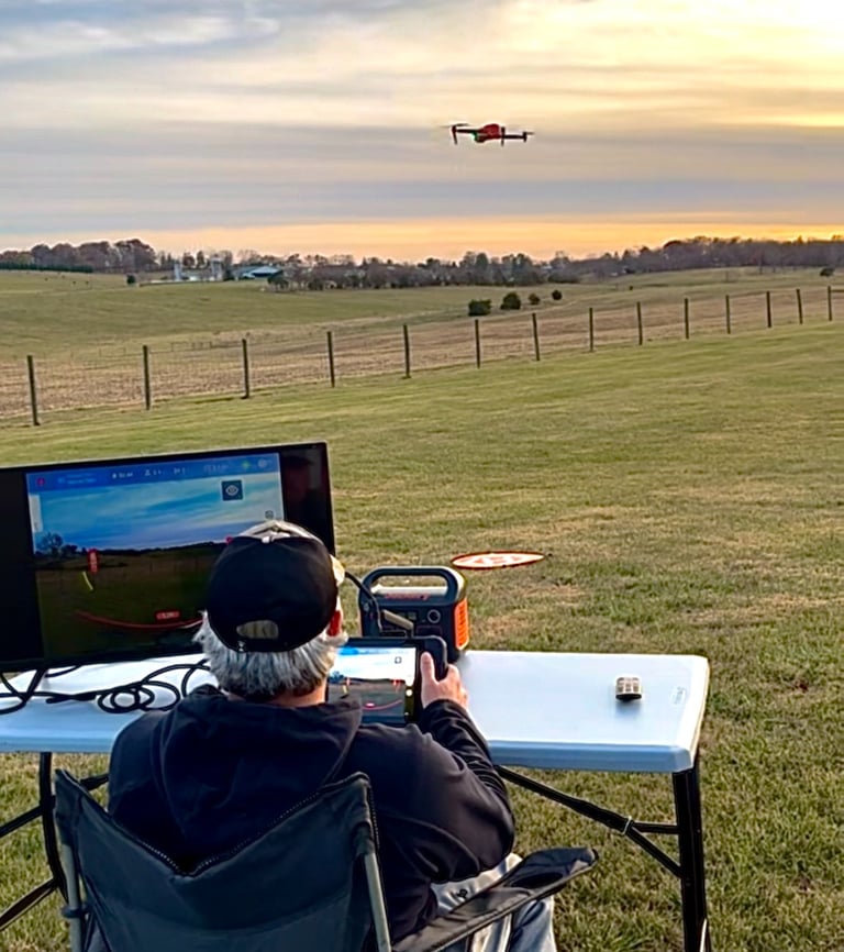 ClarkOps Thermal Drone is an effective tool to provide drone deer recovery in Virginia.