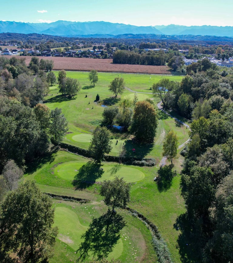 Golf photo et vidéo drone Pau