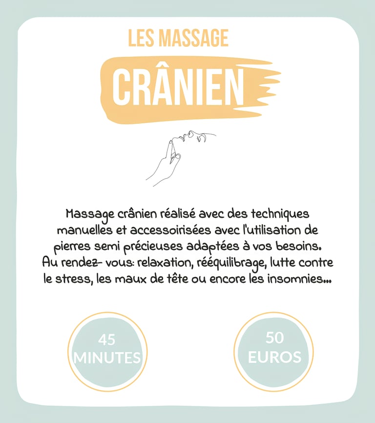 massage crânien aux pierres semi précieuses