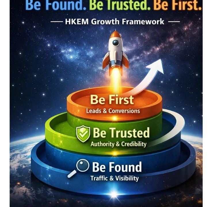 🚀Be Found.Be Trusted.Be First. Hkem infographic