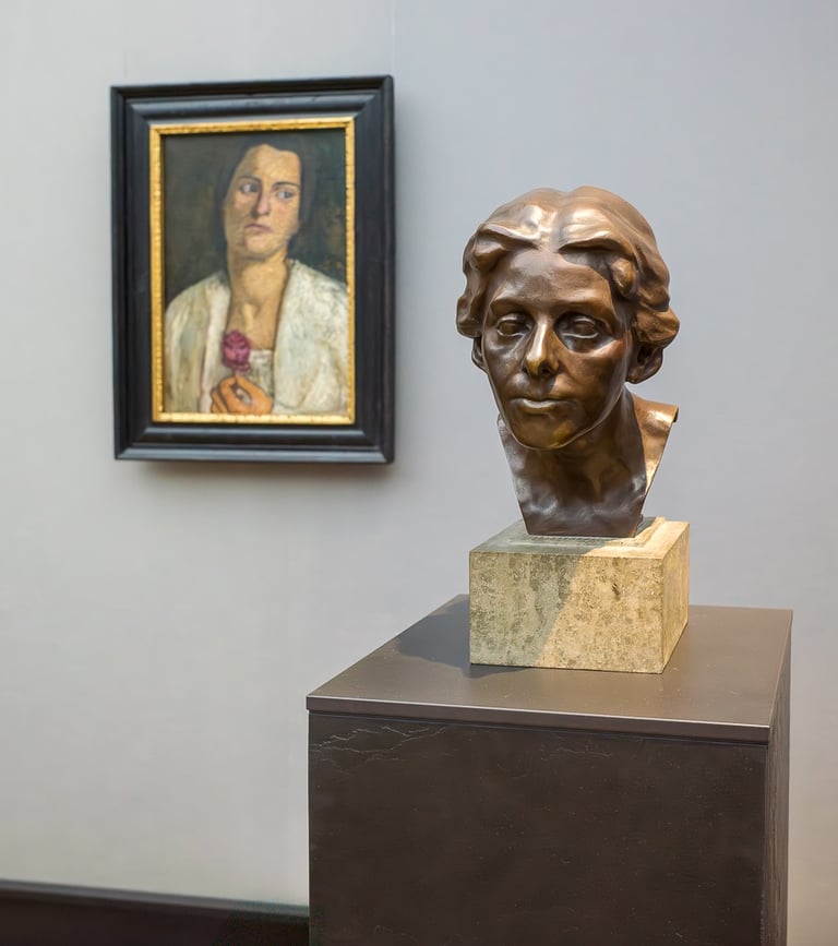 Clara Westhoff Gemälde und Skulptur von Paula Modersohn-Becker