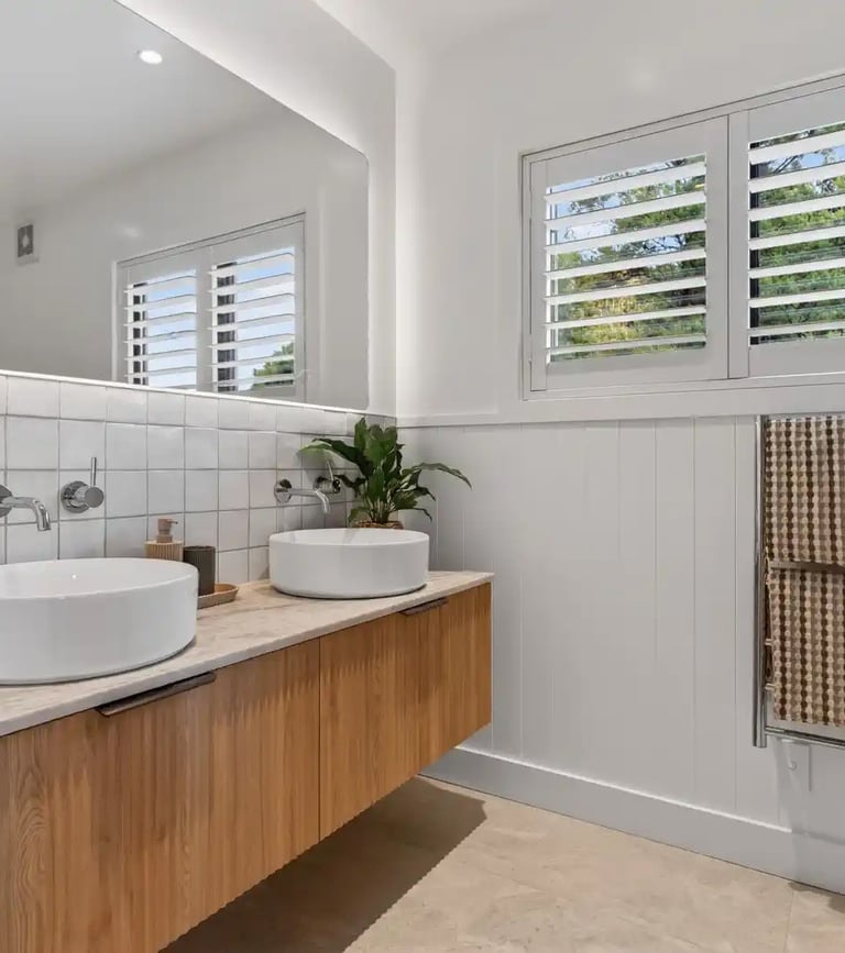 Kaiwaka Mangawhai Road home renovation - family bathroom - CHR Builders