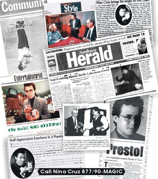 Chicago Magician Christmas Party Hypnotist