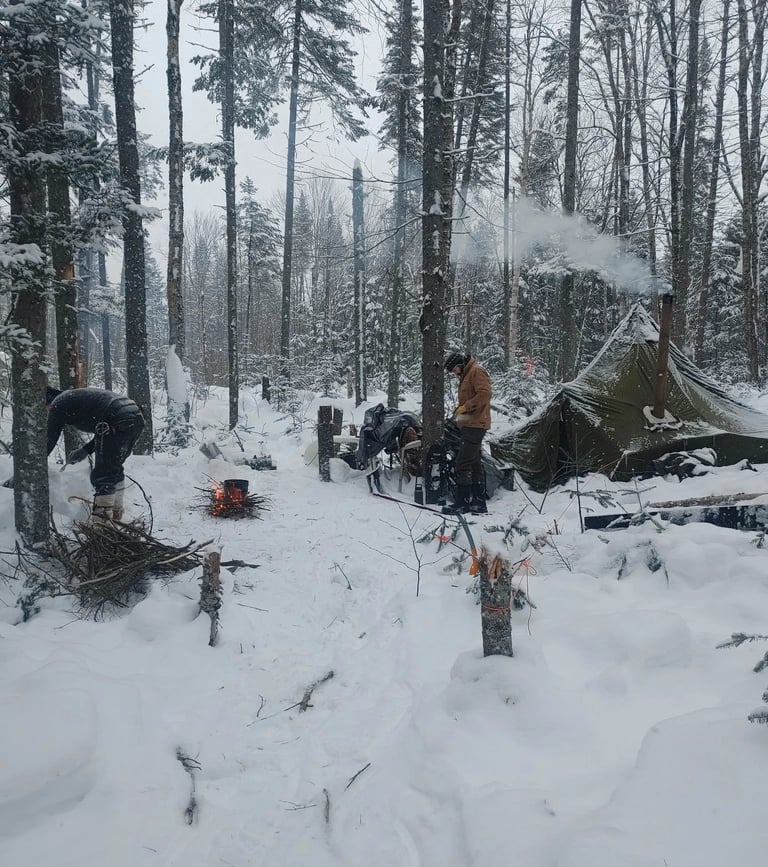Formation plein air hiver traditionnel