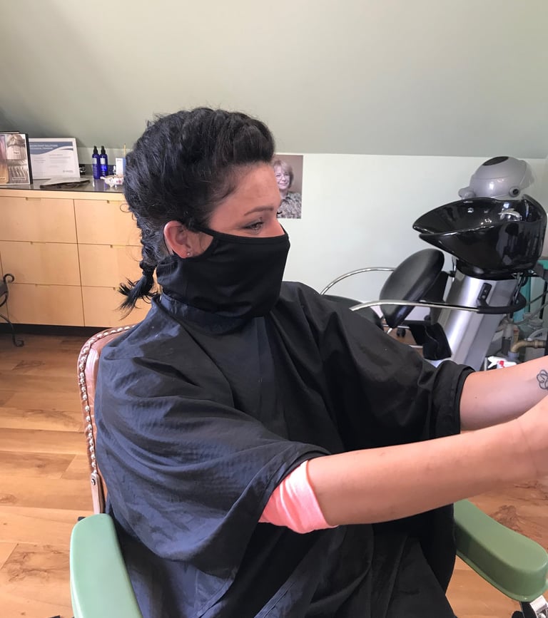 Hair Enhancement by Ilona her client loves her hair