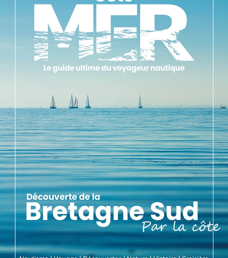 Couverture du guide Côté MER - Découverte de la Bretagne Sud par la côte