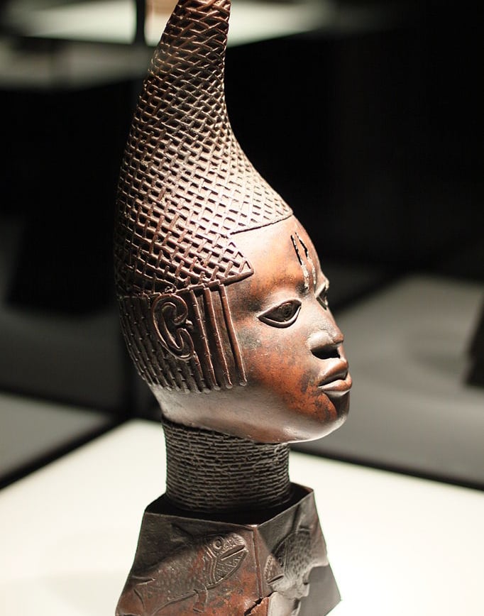 Queen Idia Bronze Head