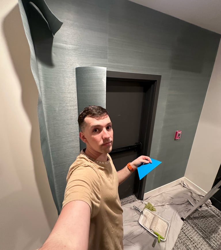 wallpaper installation