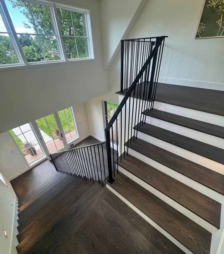 custom stairway edina, mn